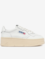 W Medalist Plataforma Low piel bianca PTLW-LL15